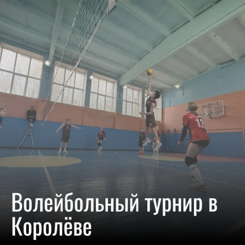 Волейбольный турнир в Королёве